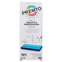 STUDENT SOLUTIONS 9pce MATHS SET - PRINTER BLUE