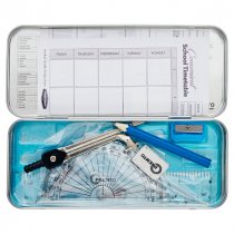 STUDENT SOLUTIONS 9pce MATHS SET - PRINTER BLUE