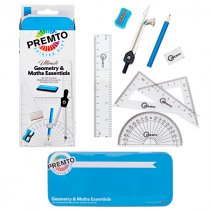 STUDENT SOLUTIONS 9pce MATHS SET - PRINTER BLUE