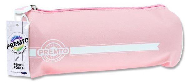 PREMTO PASTEL RECTANGULAR PENCIL POUCH - PINK SHERBET