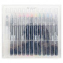 ICON PKT.12 WATERCOLOR BRUSH PENS WITH WATER BRUSH