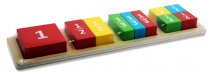 LITTLE HANDS WOODEN EDUCATION TOY - MATHS BLOCK