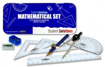 STUDENT SOLUTIONS 9pce MATHS SET - BLUE