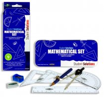 STUDENT SOLUTIONS 9pce MATHS SET - BLUE