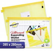 PREMTO NEON B4+ ULTRAMESH EXPANDING WALLET - YELLOW SQUASH