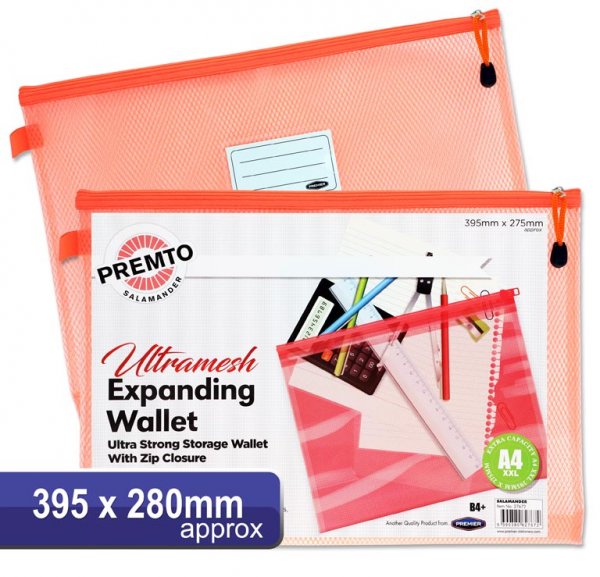 PREMTO NEON B4+ ULTRAMESH EXPANDING WALLET - SALAMANDER