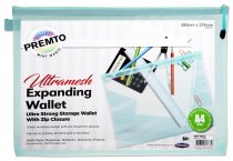 PREMTO PASTEL B4+ ULTRAMESH EXPANDING WALLET - MINT MAGIC