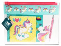 EMOTIONERY 6pce STATIONERY SET - UNICORN