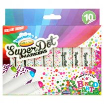 WOC PK.10 SUPER DOT BINGO MARKERS
