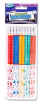 CLEVER KIDZ PKT.10 REWARD PENCILS 2 ASST.