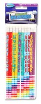 CLEVER KIDZ PKT.10 REWARD PENCILS 2 ASST.
