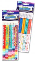 CLEVER KIDZ PKT.10 REWARD PENCILS 2 ASST.