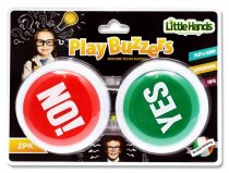 LITTLE HANDS SET 2 YES & NO PLAY BUZZERS