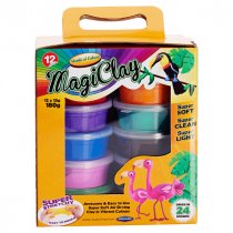 WOC BOX 12x15g TUBS SUPER STRETCHY MAGICLAY