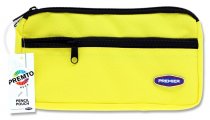 PREMTO NEON 3 POCKET PENCIL CASE 3 ASST.