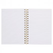 I LOVE STATIONERY A5 160pg WIRO NOTEBOOK - NEW DAY
