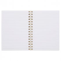 I LOVE STATIONERY A5 160pg WIRO NOTEBOOK - NEW BEGINNING