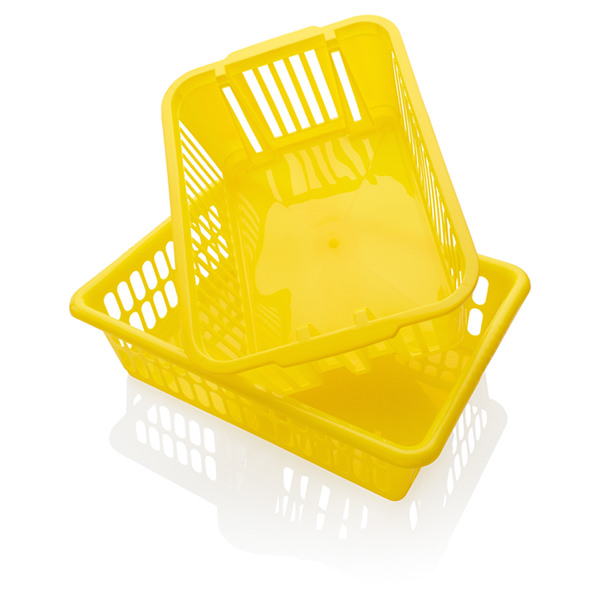 PREMIER UNIVERSAL 371x260x140mm HEAVY DUTY STACKABLE BASKET 3 ASST