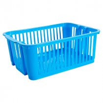 PREMIER UNIVERSAL 371x260x140mm HEAVY DUTY STACKABLE BASKET 3 ASST
