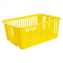 PREMIER UNIVERSAL 371x260x140mm HEAVY DUTY STACKABLE BASKET 3 ASST
