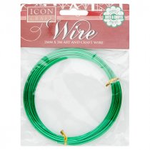 ICON CRAFT 2mm x 3m CRAFT WIRE 8 ASST.