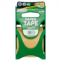 STIK-IE PAPER TAPE W/DISPENSER - 48mm x 12.7m