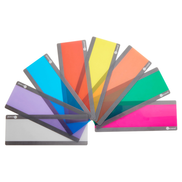 ORMOND PKT.8 190x70mm TINTED OVERLAYS