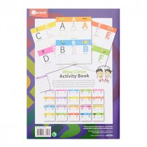 ORMOND A4 14PG WIPE CLEAN ACTIVITY BOOK W/PEN - ALPHABET