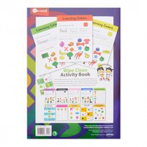 ORMOND A4 14PG WIPE CLEAN ACTIVITY BOOK W/PEN - COLOURS & SHAPES