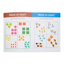 ORMOND A4 14PG WIPE CLEAN ACTIVITY BOOK W/PEN - MATHS & COUNTING