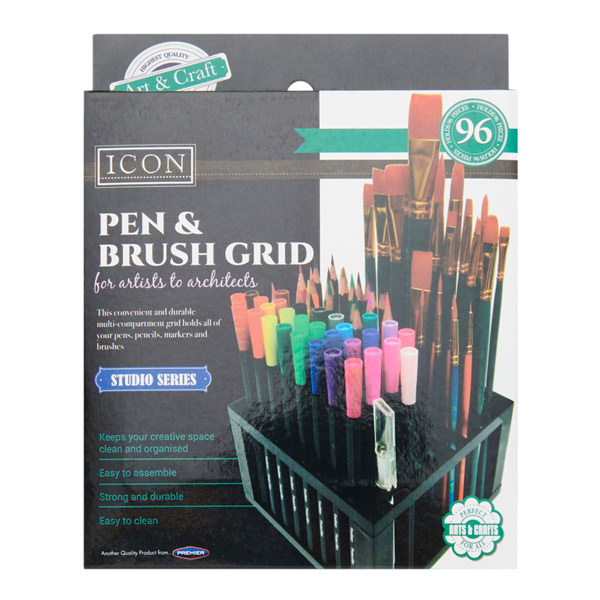ICON PEN & BRUSH GRID ORGANISER