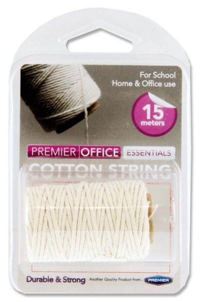 PREMIER OFFICE 15m SPOOL COTTON TWINE