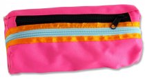 PREMIER PENCIL POUCH W/SIDE POCKET BRIGHT 4 ASST. CDU