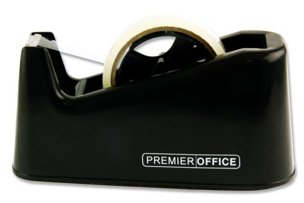 PREMIER OFFICE TAPE DISPENSER - BLACK