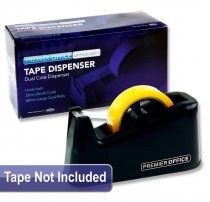 PREMIER OFFICE TAPE DISPENSER - BLACK