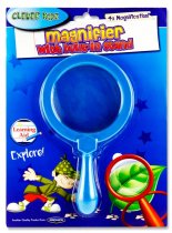 CLEVER KIDZ JUMBO 4x MAGNIFIER W/BUILT-IN STAND
