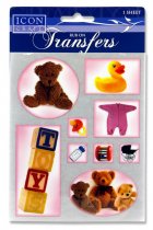 * ICON CRAFT RUB ON TRANSFERS - BABY GIRL