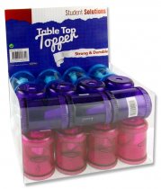 * STUDENT SOLUTIONS SINGLE HOLE TABLE TOP SHARPENER 3 ASST. CDU