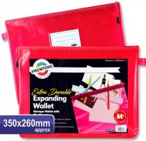 PREMTO A4+ EXTRA DURABLE MESH WALLET - HOT PINK