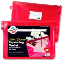 PREMTO A4+ EXTRA DURABLE MESH WALLET - HOT PINK