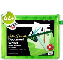 PREMTO A4+ EXTRA DURABLE MESH WALLET - CATERPILLAR GREEN