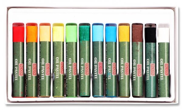 ICON BOX 12 PROFESSIONAL OIL PASTELS
