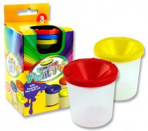 WOC SET 3 NON DRIP PAINT & WATER POTS