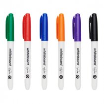 PRO:SCRIBE PKT.6 ASST WHITEBOARD MARKERS