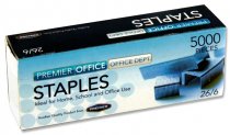 PREMIER OFFICE BOX 5000 26/6 STAPLES