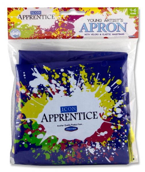 ICON APPRENTICE APRON 52x43cm 4-6 yrs 2 ASST.
