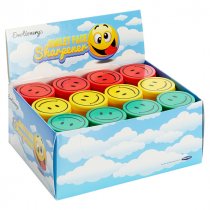 EMOTIONERY SMILEY FACE SHARPENER 3 ASST. CDU