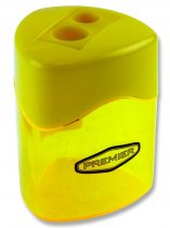 EMOTIONERY TWIN HOLE TRANSPARENT SHARPENER 3 ASST. CDU