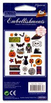 * ICON CRAFT PKT.24 EMBELLISHMENTS - HALLOWEEN
