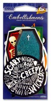 * ICON CRAFT PKT.24 EMBELLISHMENTS - HALLOWEEN
